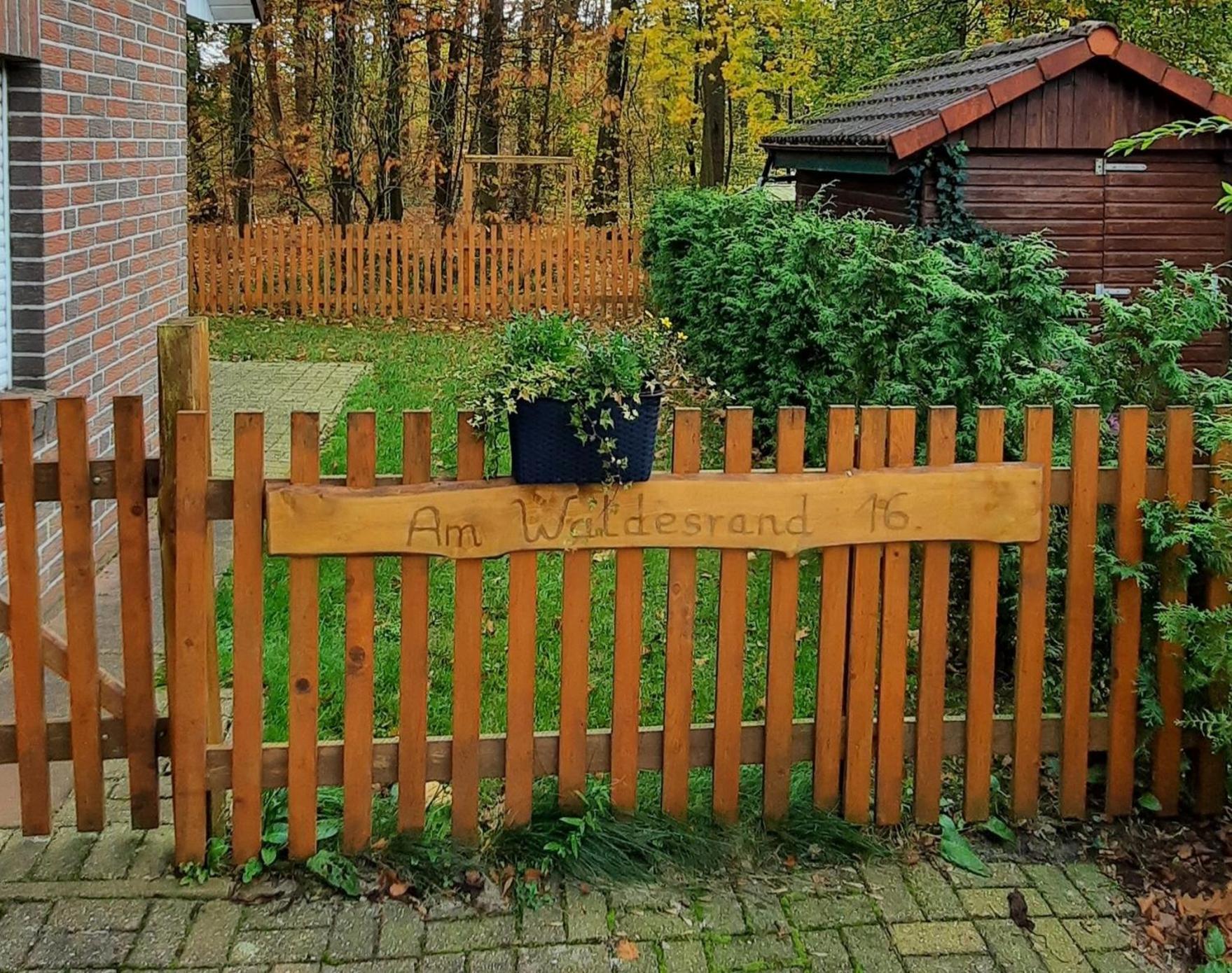 "Am Waldesrand" Re16 Villa Sögel Eksteriør billede